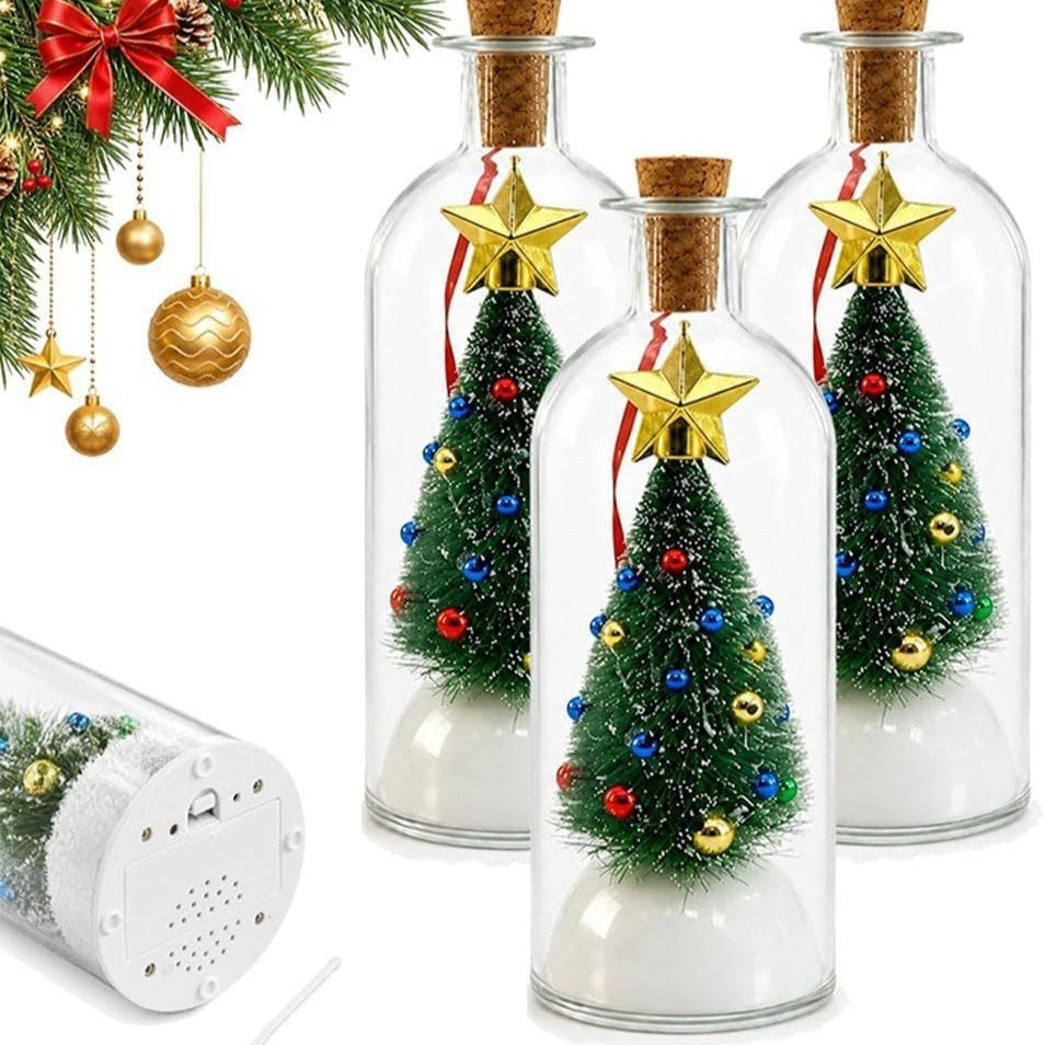 Christmas Message Bottle Ornament